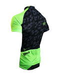 HAVEN Cycling short sleeve jersey - SINGLETRAIL - black/green