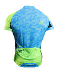 HAVEN Cycling short sleeve jersey - SINGLETRAIL - blue/green