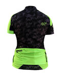 HAVEN Cycling short sleeve jersey - SINGLETRAIL WOMEN - black/green