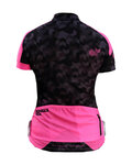 HAVEN Cycling short sleeve jersey - SINGLETRAIL WOMEN - black/pink