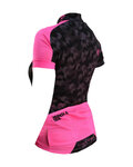 HAVEN Cycling short sleeve jersey - SINGLETRAIL WOMEN - black/pink