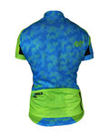 HAVEN Cycling short sleeve jersey - SINGLETRAIL WOMEN - blue/green