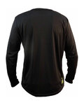 HAVEN Cycling summer long sleeve jersey - NAVAHO II LONG - black/green