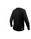HAVEN Cycling summer long sleeve jersey - NAVAHO II LONG - black/green