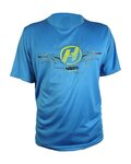 HAVEN Cycling short sleeve jersey - NAVAHO II SHORT - blue/green