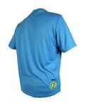 HAVEN Cycling short sleeve jersey - NAVAHO II SHORT - blue/green