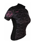 HAVEN Cycling short sleeve jersey - SKINFIT WOMEN - black/pink