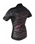 HAVEN Cycling short sleeve jersey - SKINFIT WOMEN - black/pink
