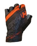 HAVEN Cycling fingerless gloves - PENNUTO SHORT - black/red