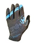 HAVEN Cycling long-finger gloves - HAVEN PENNUTO LONG - black/blue