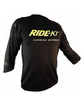 HAVEN Cycling short sleeve jersey - RIDE-KI - black/green