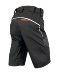 HAVEN Cycling shorts without bib - RAINBRAIN - black/red