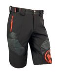 HAVEN Cycling shorts without bib - RAINBRAIN - black/red