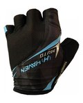 HAVEN Cycling fingerless gloves - MUTO - black/blue