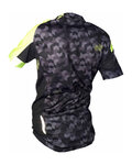 HAVEN Cycling short sleeve jersey - SINGLETRAIL KID - black/green