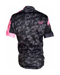 HAVEN Cycling short sleeve jersey - SINGLETRAIL KID - black/pink
