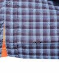 HAVEN shirt - AGNESS SLIMFIT - blue/orange