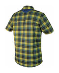 HAVEN shirt - AGNESS SLIMFIT - blue/yellow