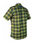 HAVEN shirt - AGNESS SLIMFIT - blue/yellow