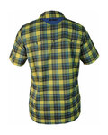 HAVEN shirt - AGNESS SLIMFIT - blue/yellow