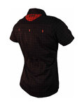 HAVEN shirt - AGNESS SLIMFIT - black/red