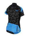 HAVEN Cycling short sleeve jersey - SINGLETRAIL WOMEN - black/blue
