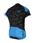 HAVEN Cycling short sleeve jersey - SINGLETRAIL - black/blue