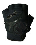 HAVEN Cycling fingerless gloves - DEMO SHORT - black