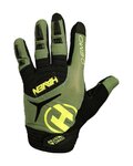 HAVEN Cycling long-finger gloves - DEMO LONG - green