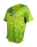 HAVEN Cycling short sleeve jersey - ENERGIZER CRAZY SHORT - green
