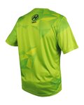 HAVEN Cycling short sleeve jersey - ENERGIZER CRAZY SHORT - green