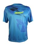 HAVEN Cycling short sleeve jersey - ENERGIZER CRAZY SHORT - blue