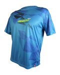 HAVEN Cycling short sleeve jersey - ENERGIZER CRAZY SHORT - blue
