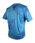 HAVEN Cycling short sleeve jersey - ENERGIZER CRAZY SHORT - blue