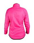 HAVEN Cycling windproof jacket - FEATHERLITE - pink/black