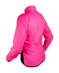 HAVEN Cycling windproof jacket - FEATHERLITE - pink/black