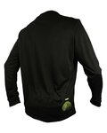 HAVEN Cycling summer long sleeve jersey - NAVAHO II LONG - black/green