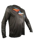 HAVEN Cycling summer long sleeve jersey - ENERGIZER CRAZY LONG - black/red/blue