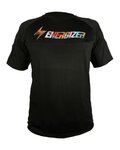 HAVEN Cycling short sleeve jersey - ENERGIZER - black/orange