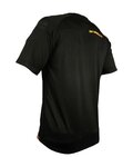 HAVEN Cycling short sleeve jersey - ENERGIZER - black/orange