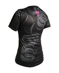 HAVEN Cycling short sleeve jersey - ENERGY CRAZY SHORT - black