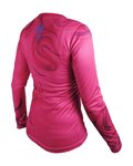 HAVEN Cycling summer long sleeve jersey - ENERGY CRAZY LONG - pink