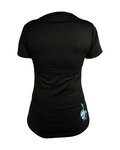 HAVEN Cycling short sleeve jersey - ENERGY SHORT - black/blue