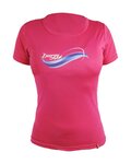 HAVEN Cycling short sleeve jersey - ENERGY SHORT - pink