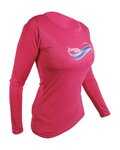 HAVEN Cycling summer long sleeve jersey - ENERGY LONG - pink