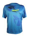 HAVEN Cycling short sleeve jersey - ENERGIZER CRAZY SHORT KID - blue