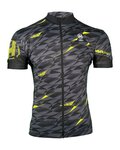 HAVEN Cycling short sleeve jersey - SKINFIT NEO - black/green