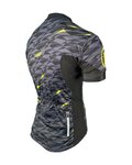 HAVEN Cycling short sleeve jersey - SKINFIT NEO - black/green