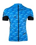 HAVEN Cycling short sleeve jersey - SKINFIT NEO - blue/black
