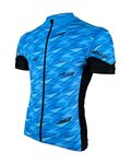 HAVEN Cycling short sleeve jersey - SKINFIT NEO - blue/black